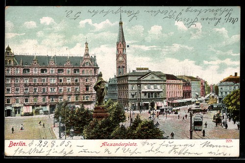 Berlin alexanderplatz - ak, berlin,