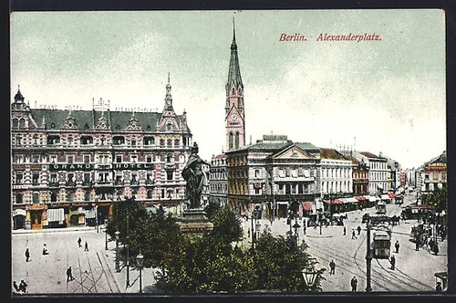 Berlin alexanderplatz - ak, berlin,