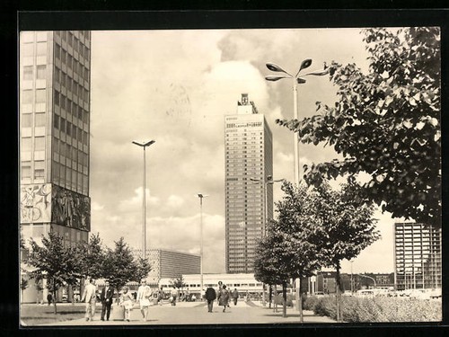 Berlin blick zum interhotel - zum,