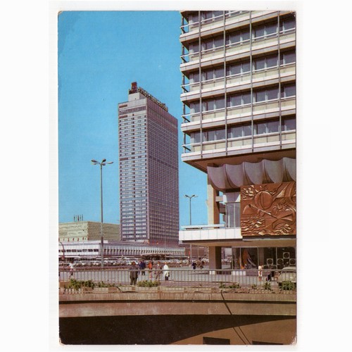 Berlin ddr alexanderplatz - ak, /