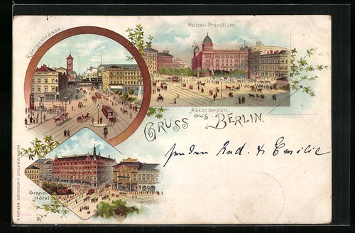 Lithographie berlin grand - lithographie,