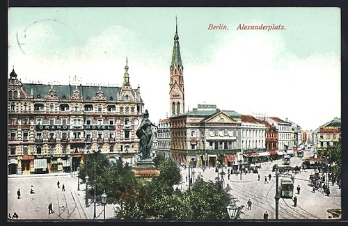 Berlin alexanderplatz - ak, berlin,