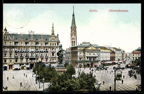 Berlin alexanderplatz - ak, berlin,