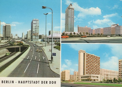 Berlin hauptstadt der ddr - ak,